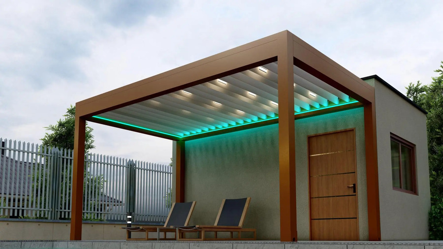 Биоклиматична пергола Compact Варна